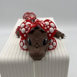 Baby Mushroom Dragon  12” 3D-Printed Fidget Toy Fun Collectible Stres…